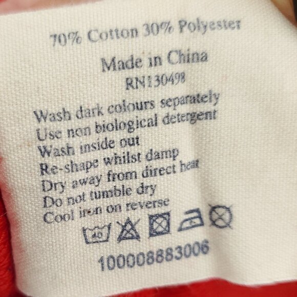 Jack Wills Red Spellout Pullover Sweatshirt US 10/UK 14 - Picture 13 of 15